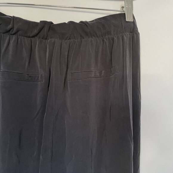 Anthropologie Saturday Sunday High-Waist Black Pants With Button Detail & Pocket - Picture 7 of 7